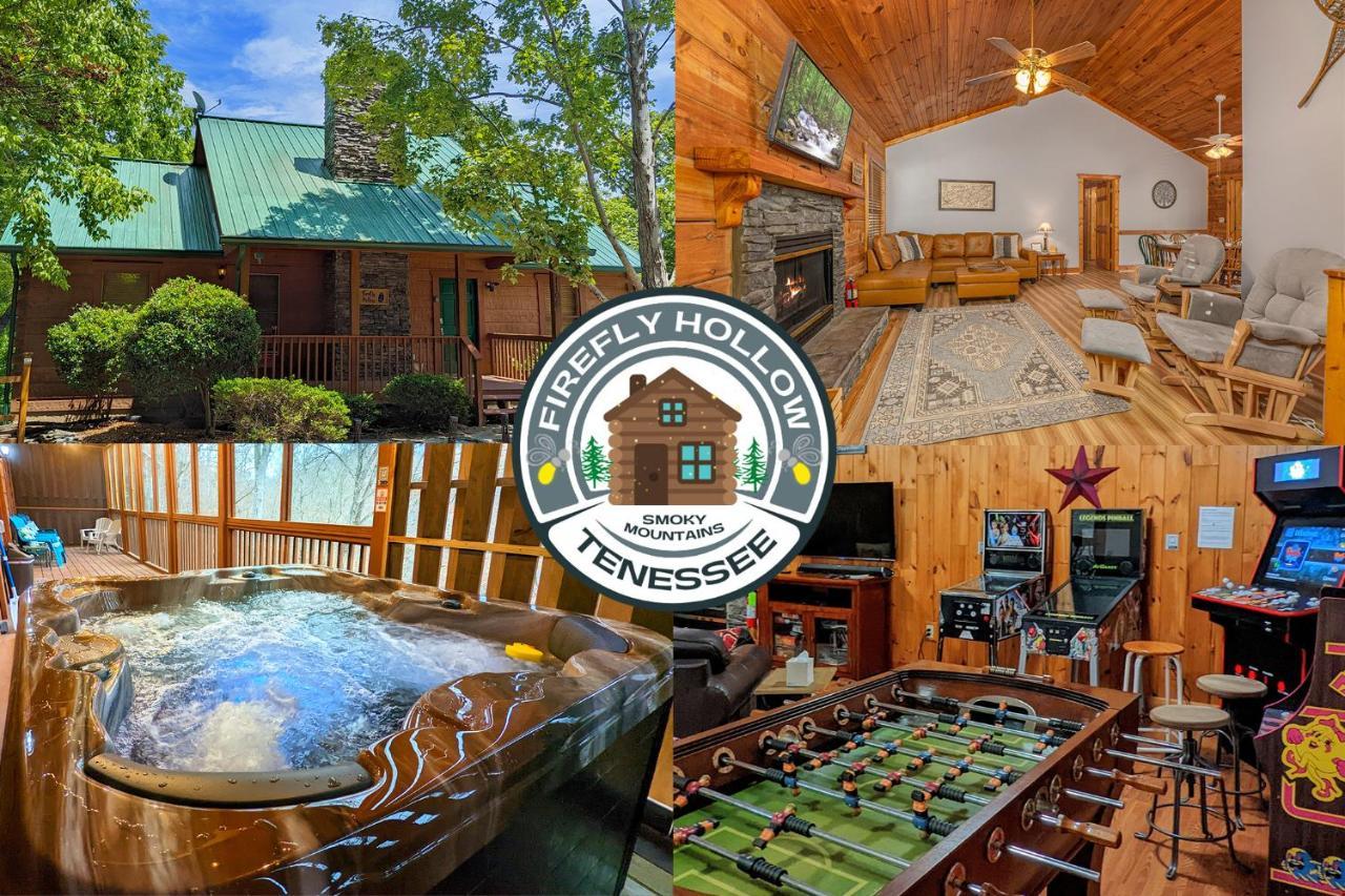 Firefly Hollow Cabin - Smoky Mountains - Soaky Mountain Water Park - Sevierville Convention Center Pigeon Forge Bagian luar foto